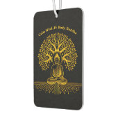 金ゴールドに囲まれた探しの仏離れ様 カーエアーフレッシュナー (左)