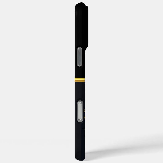 金ゴールドに鮮やかギターを鳴らす音楽先生 Case-Mate iPhoneケース (裏面 / 右)