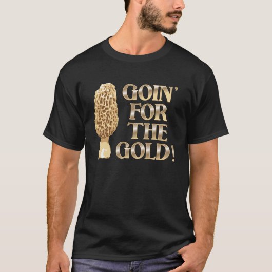金ゴールドのためのGoin Tシャツ (正面)