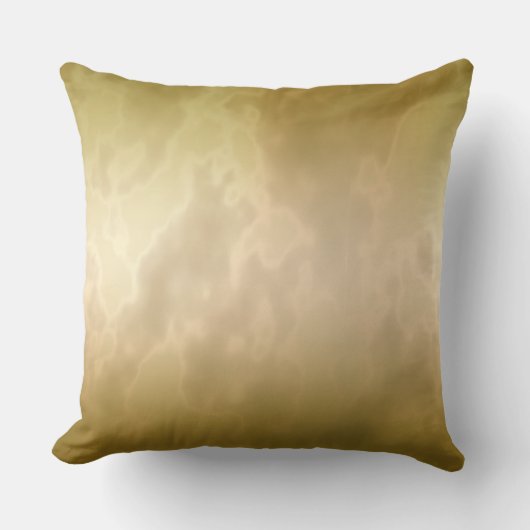 金ゴールドのばら色の大理石 クッション (正面)