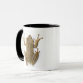 金ゴールドのアマガエル マグカップ (正面左)