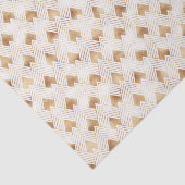 金ゴールドのアールデコパターン 薄葉紙 (詳細)