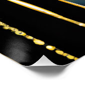 金ゴールドのエーテル神秘女神 ポスター (コーナー)