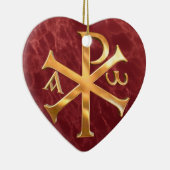 金ゴールドのキーRho セラミックオーナメント (右)