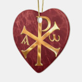 金ゴールドのキーRho セラミックオーナメント (左)