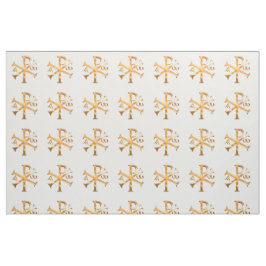 金ゴールドのキーRho ファブリック