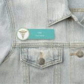 金ゴールドのケリュケイオン 名札 (インサイチュ)