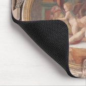 金ゴールドのシャワーを受け取るDanae マウスパッド (コーナー)