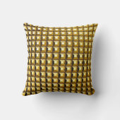 金ゴールドのスタッドの装飾用クッション クッション (裏面)