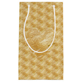 金ゴールドのスレッド抱き枕- (違うサイズオプション) スモールペーパーバッグ