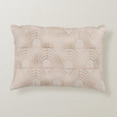 金ゴールドのタイルアールデコ。 アクセントクッション (裏面)