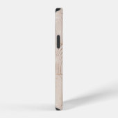 金ゴールドのタイルアールデコ。 iPhoneケース (右側面)