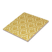 金ゴールドのダマスク織 タイル (側面)