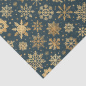 金ゴールドのダークブルー 薄葉紙 (詳細)