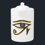 金ゴールドのティーポットのRAのサファイアの目<br><div class="desc">古代エジプトからの美しく、エレガントな"RAの目"の記号、神の記号。 金ゴールドチャネルはエジプトの芸術のあらゆるファンのために完全な美しい宝石と置きました。  背景色をそれをカスタマイズ行くことによって変えそして多くの異なった色から選ぶことができる背景に、そして編集して下さい、! これらは実質のサファイアではないです!    

 以下の事項に注意して下さい:: Zazzleのプロダクトすべてはさまざまな項目に印刷されるアートワークです。 私のプロダクトのどれも"実質の"無関係項目を含んでいません、すなわち、ダマスク織の部分に実質のダイヤモンドまたは水晶、質かアニマルプリント、食品、実質の金ゴールドのフレームまたはレタリング、等がありません。 あなたが見るすべては私作成し、紙、生地、ネオプレンの、陶磁器または金属表面に印刷されるアートワークです。 私の店を訪問するためのありがとう!    

  このデザインを愛し、あなた自身の名前か句、またはカスタムな背景を見ることを望んだら接触リンク、かより速い応答のための「stacey@payneimages.com」で目標インスタントメッセンジャーによって私に私連絡して下さい!</div>