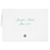 金ゴールドのテーブル数の言語の愛 (裏面横)