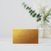 金ゴールドのハイテクなサーキットボードの名刺 名刺 (スタンド正面)