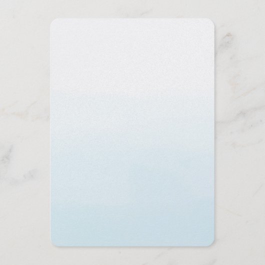 金ゴールドのパームグラデーションツ結婚のメニュー メニュー (裏面)