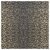 金ゴールドのヒョウ ファブリック (見本)
