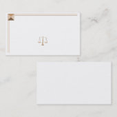 金ゴールドのピラミッドの法的名刺 名刺 (正面/裏面)