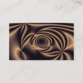 金ゴールドのファンタジーの名刺 名刺 (裏面)
