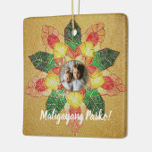 金ゴールドのフィリピンの口頭のスタイル、フィリピン セラミックオーナメント (左)