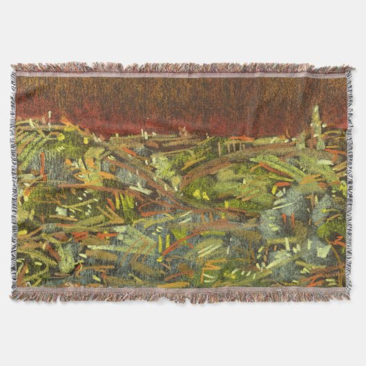 金ゴールドのブランケットの都市 スローブランケット (正面)