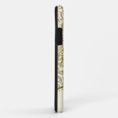 金ゴールドのペイズリーパターン Case-Mate iPhoneケース (裏面/右)