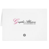 金ゴールドのボーブルとホワイトグリッターのクリスマス (裏面横)