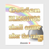 金ゴールドのポット シール (シート)