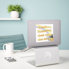 金ゴールドのポット シール