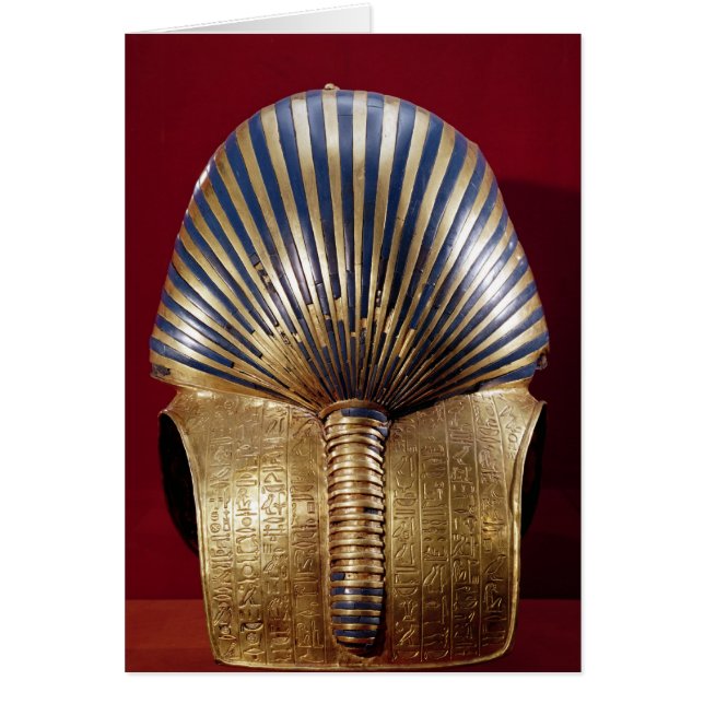 金ゴールドのマスクの背部 (正面)