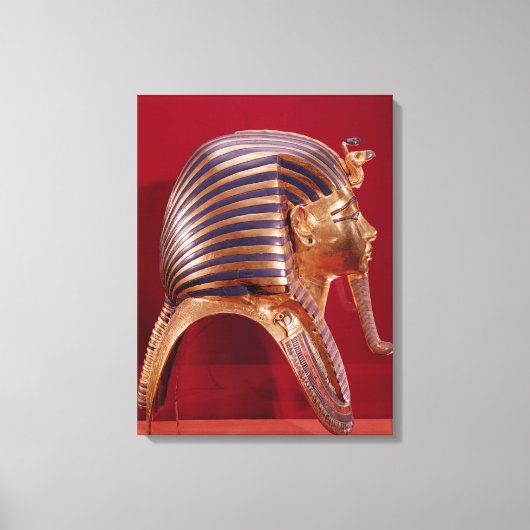 金ゴールドのマスク キャンバスプリント (正面)