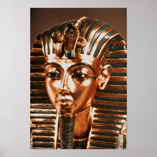 金ゴールドのマスク ポスター (正面)