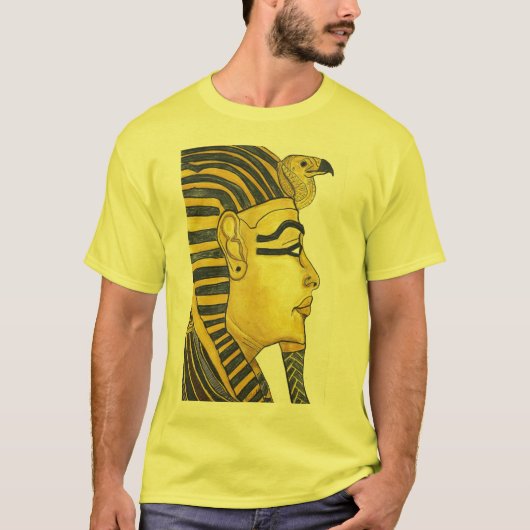 金ゴールドのマスク Tシャツ (正面)