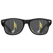 金ゴールドのミュージカル注1/16 レトロサングラス (正面)