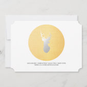 金ゴールドのモダン質感ギフト証明書 (裏面)