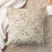 金ゴールドのモモは紙吹雪の抽象芸術を主演します クッション (ブランケット)