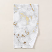 金ゴールドの上品な大理石王室の石 バスタオルセット (ハンドタオル)