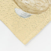 金ゴールドの写真フリースブランケットRabbit フリースブランケット (角)