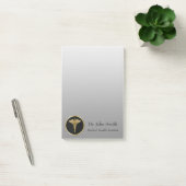 金ゴールドの医学のケリュケイオン-後it®ノート ポストイット (オフィス)