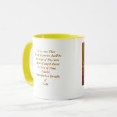 金ゴールドの呼吸 マグカップ (正面左)