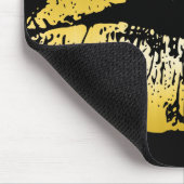 金ゴールドの唇#2 マウスパッド (コーナー)