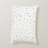 金ゴールドの夢の星 アクセントクッション (裏面(縦))