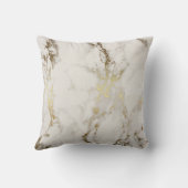 金ゴールドの大理石の枕 クッション (裏面)