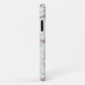 金ゴールドの大理石のIphoneのばら色の箱 Case-Mate iPhoneケース (裏面/右)