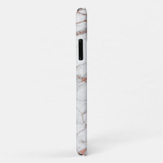 金ゴールドの大理石のIphoneのばら色の箱 Case-Mate iPhoneケース (裏面/右)