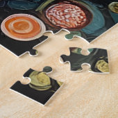 金ゴールドの天体 ジグソーパズル (側面)