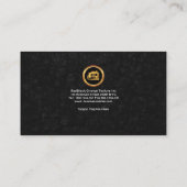 金ゴールドの家の開発のマネージャーの建築業者 名刺 (裏面)