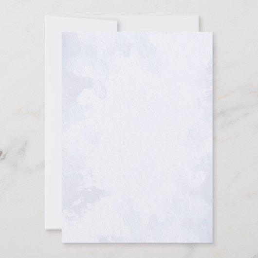 金ゴールドの山々は冒険を引退を始める 招待状 (裏面)